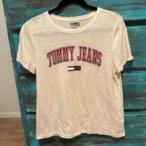 Women’s Tommy Jeans T-shirt size Large off white